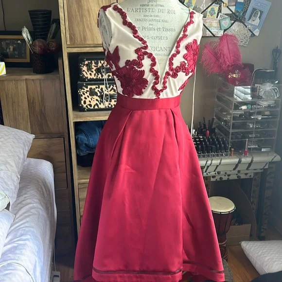 Nicole Miller | Dresses | Nicole Miller New York Sheer Mesh Red Floral Embroidered High Low Dress 4 | Poshmark Nicole Miller | Dresses | Nicole Miller New York Sheer Mesh Red Floral Embroidered High Low Dress 4 | Poshmark